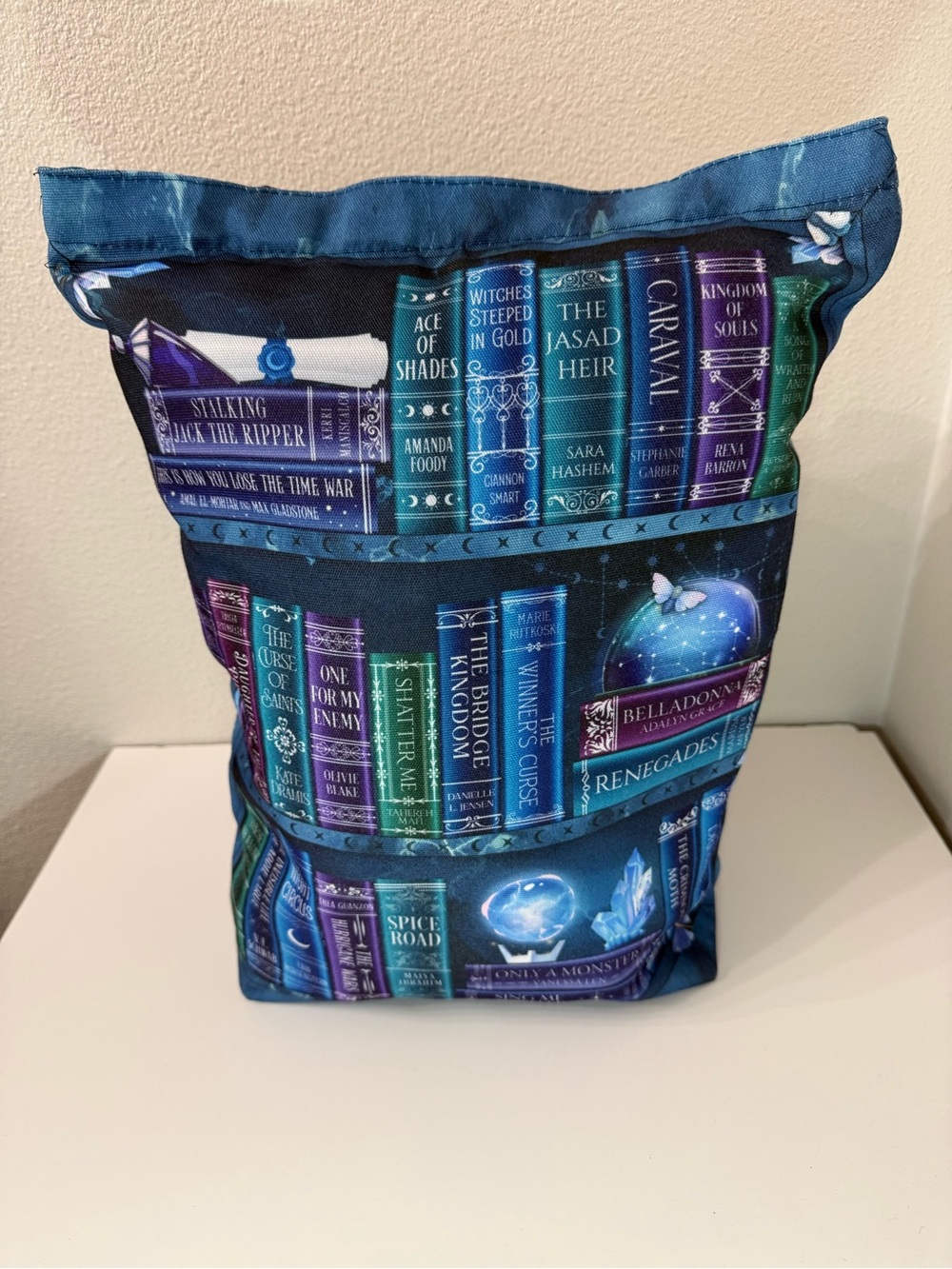 FairyLoot “Moth to a Flame” Bookshelf Tote Bag| Literary Book Lover Bag | NWT - Picture 5 of 6